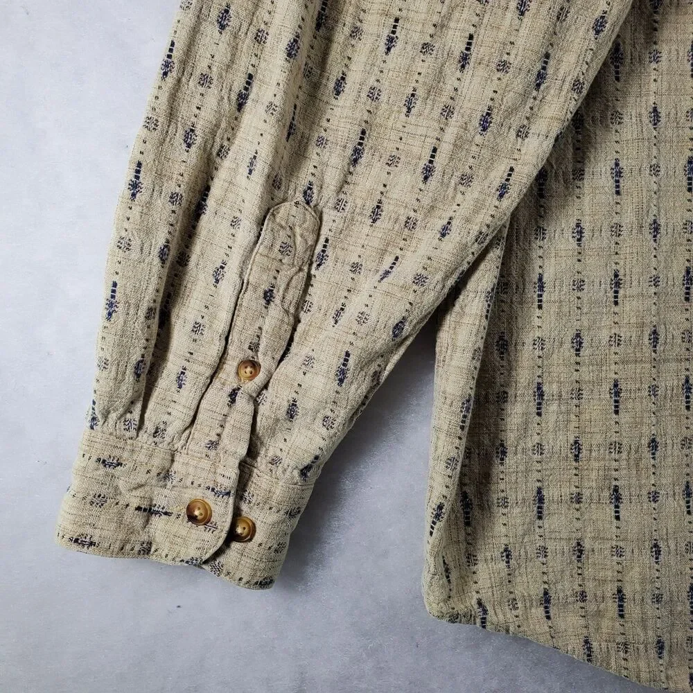 XXL The Territory Ahead Men's Button Down Shirt Long Sleeve Plaid Pocket - Picture 9 of 10
